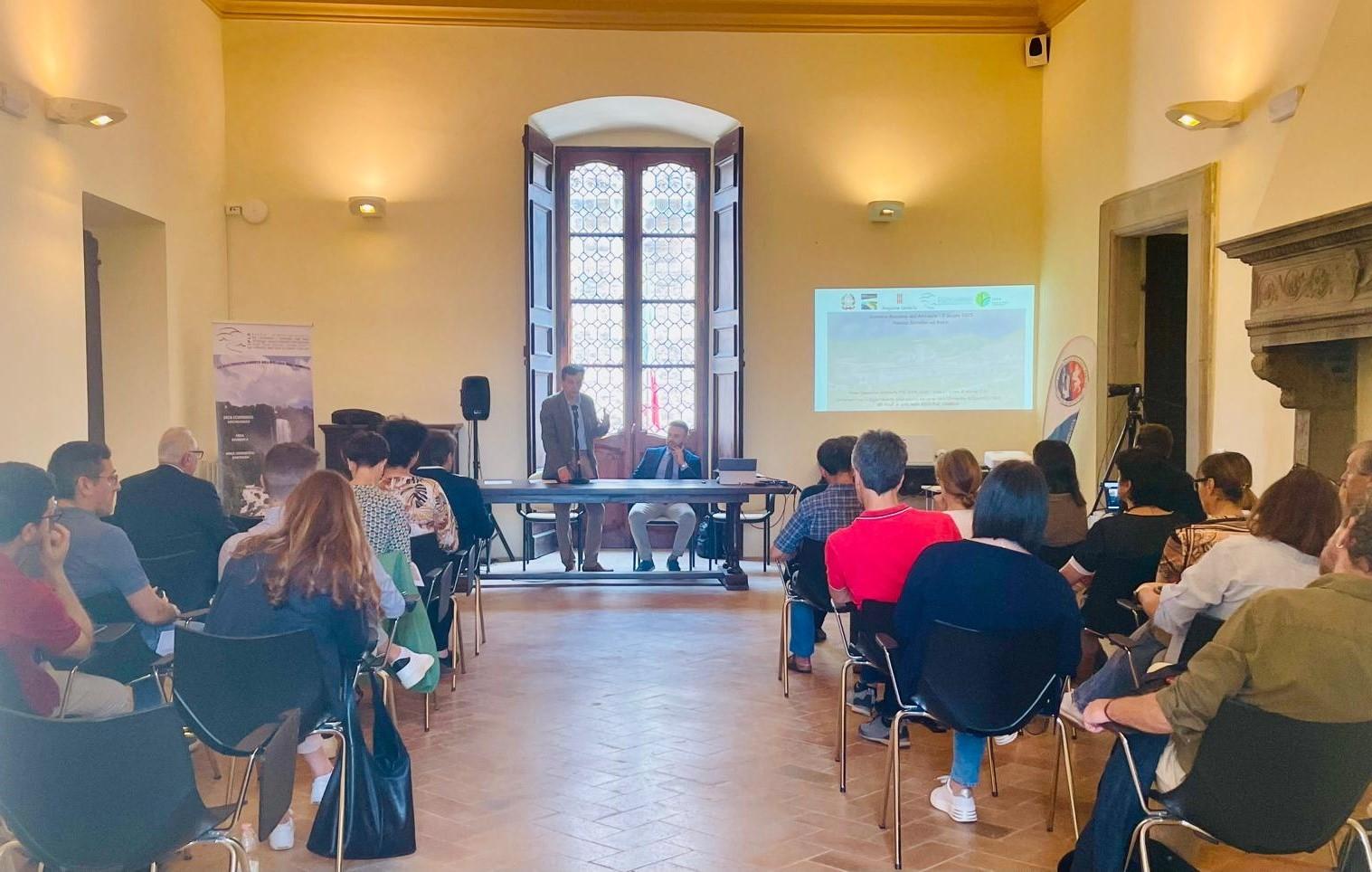 Un momento della presentazione della Giornata